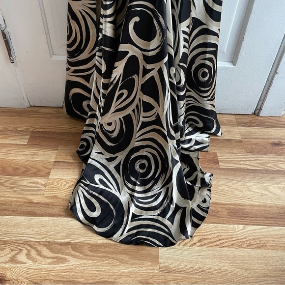 🥒 y2k Cache Satin Formal Open Back Sleeveless Halter Mermaid Prom Dress 4, XS/S - Picture 11 of 12